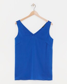 Satin V Neck Vest
