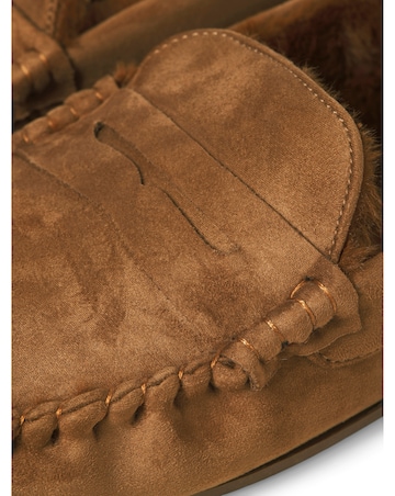 Jack & Jones Mark Moccasin Slipper - Natural