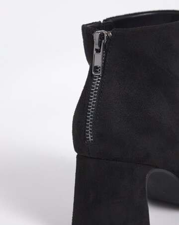 Kiana Zip Detail Shoe Boots - Wide Fit (E)