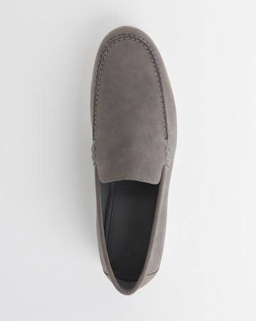 Suede Look Loafer Wide