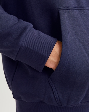 Jack & Jones Caleb Varsity Hoodie - Navy