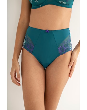 Pour Moi St Tropez High Waist Deep Knicker Forest/Teal