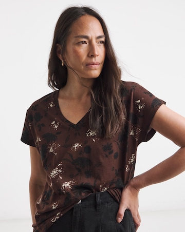 V-Neck Short Sleeve T-Shirt