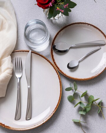 Mason Cash Cream Reactive Glaze 12 Piece Dinner Set