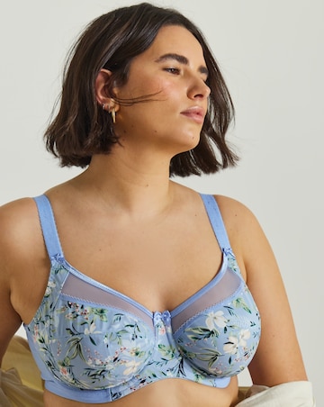 Goddess Kayla Full Cup Wired Bra Cornflower