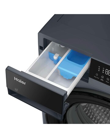 Haier X5 HW100-BP14357GUUK 10kg WiFi Washer 1400rpm Graphite Install