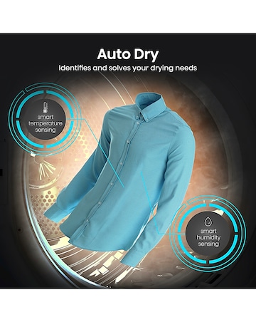 Hisense DH1Q802BW2 1 Series 8kg Heat Pump Dryer - White