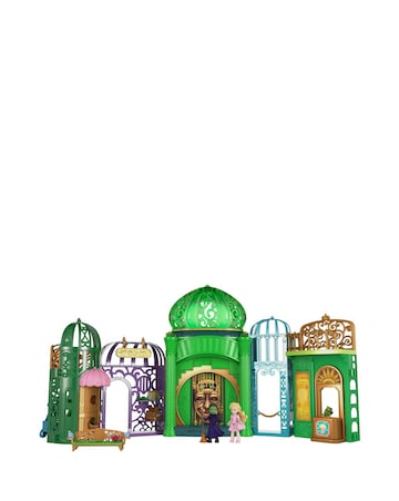 Wicked Emerald City Small Doll Playset with 5 Play Spaces & 15 Accessories