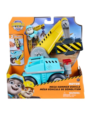 Rubble & Crew Hammer Building Vehicle