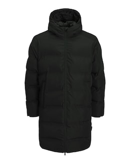 Jack &amp; Jones Soho Longline Puffer Coat - Black