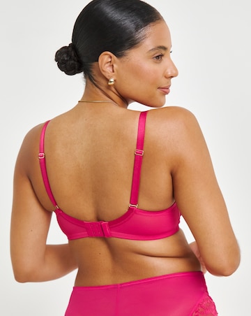 Ann Summers Sexy Lace Planet Plunge Bra Dk Pink
