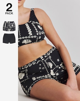 Value 2 Pack Bikini Shorts