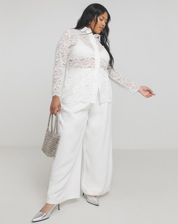 Flounce London Lace Shirt