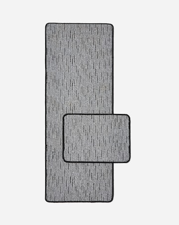 Stripe Washable Utility Runner & Doormat Set