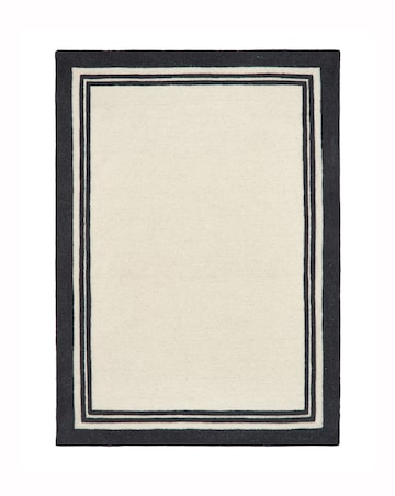 Piper Border Woollen Rug