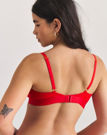 Lemonade Dolls Signature Lace Bralette (C-D) Red