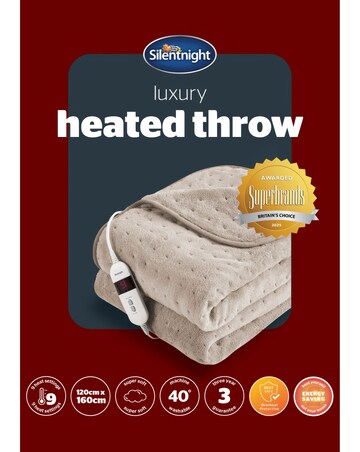 Silentnight Luxury Heated Throw