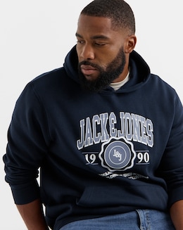 Jack &amp; Jones Mako Sweat Hood - Sky