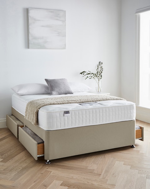 Silentnight 1000 Pocket Divan Set with 4 Drawers