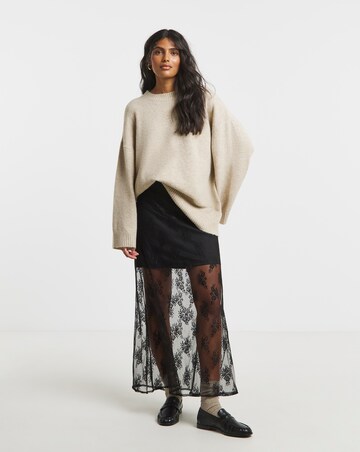 Simply Be Lace Full Maxi Skirt