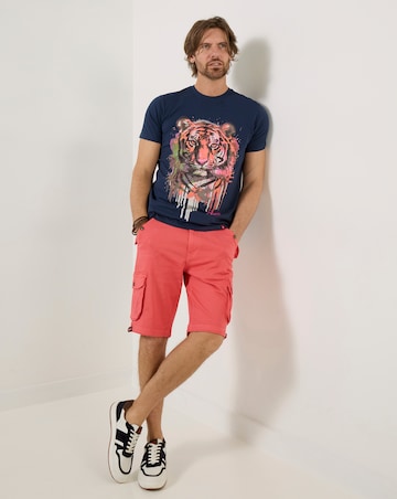 Joe Browns Dippy Tiger T-Shirt - Navy