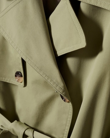 Mango Double-Button Trench