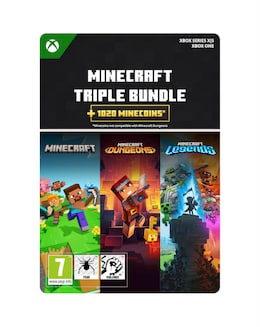 Minecraft Triple Game Bundle (Xbox Digital Download)