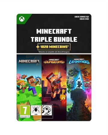 Minecraft Triple Game Bundle (Xbox Digital Download)