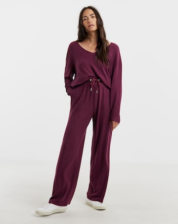 Soft Touch Wide Leg Jogger