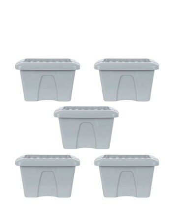 Wham Upcycled 14L Box & Lid 5Pk