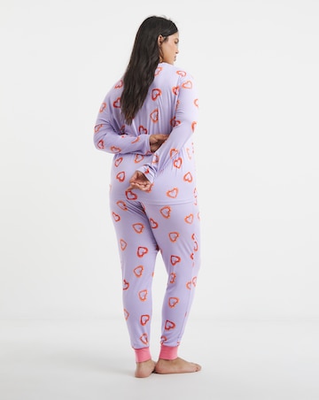 Chelsea Peers Classic Long Sleeve Crew Neck Set