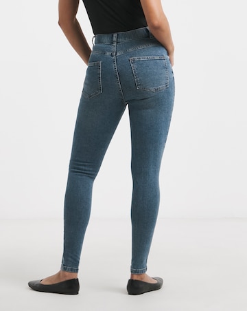 24/7 Light Mid Wash Skinny Jeans