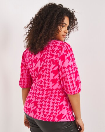 Luxe Jersey Twist Detail Top