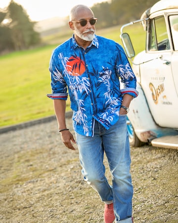 Joe Browns Sunset Shirt - Blue