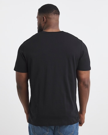 Jack & Jones Star Logo T-Shirt - Black