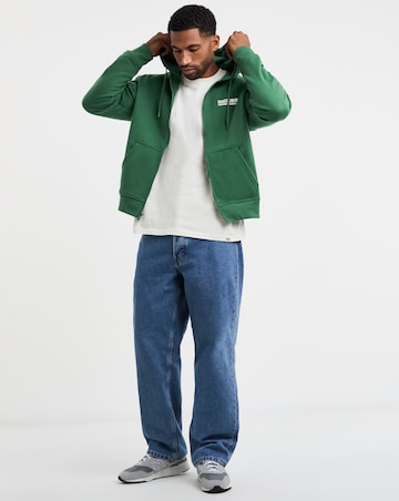 Dickies Bolivar Zip Through Hoodie - Pine