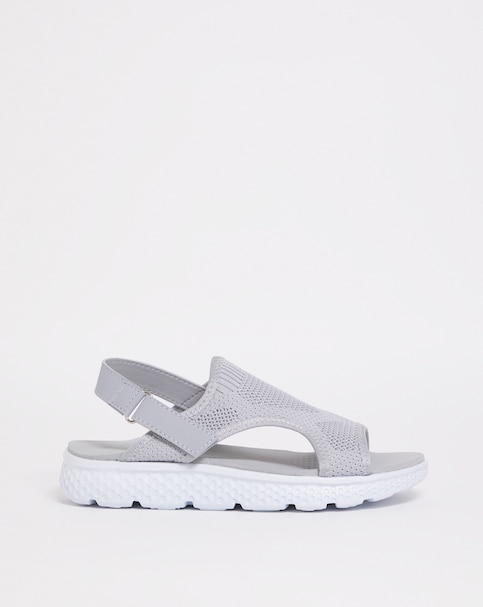 Cushion Walk Fly Knit Sporty Sandal E Fit