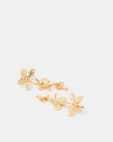 Accessorize Flower Drop Earrings