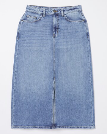 FatFace Carla Denim Midi Skirt