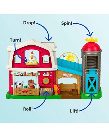 Fisher-Price Little People Caring Fun Animal Farm Playset Toddler Learning Toy