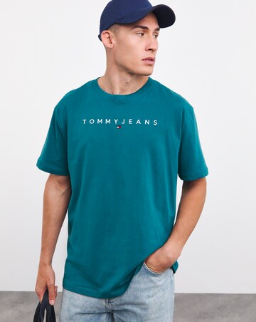 Tommy Jeans Clasiic Logo T-Shirt Teal