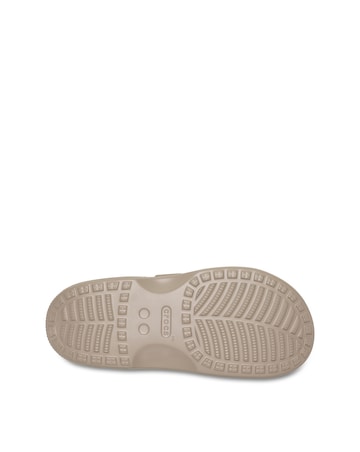 Crocs Taupe Buckle Sandal - Standard Fit