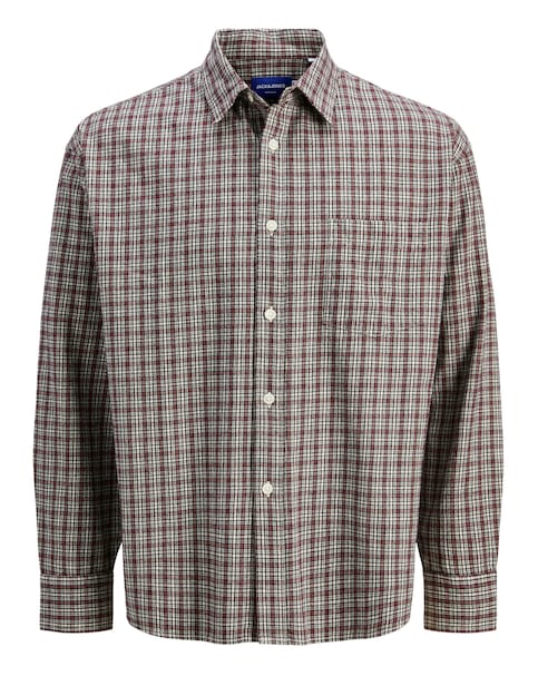 Jack & Jones Meadow Check Shirt - Red