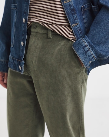 Cord Cotton Stretch Straight Fit Chino
