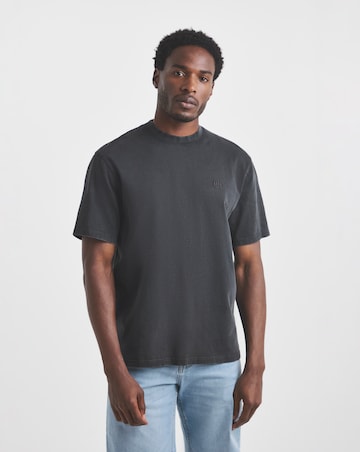 Union Garment Dyed T-Shirt-Black
