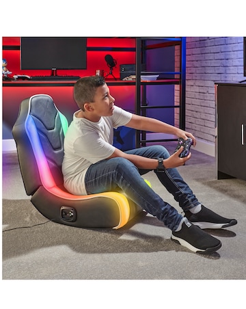 X Rocker Chimera 2.0 Audio Floor Rocker LED Gaming Chair for Kids