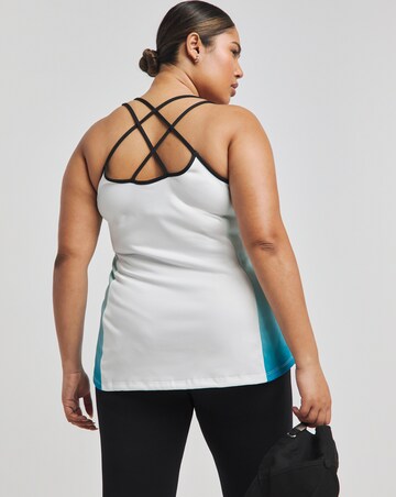 ellesse Palla Vest Ombre Logo Print T-Shirt