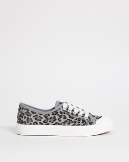 Canvas Lace Shoe - Extra Wide Fit (EEE)