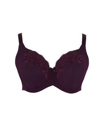 Sculptresse Amara Full Cup Plum Wired Bra