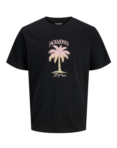 Jack & Jones Almeria Graphic T-Shirt - Black